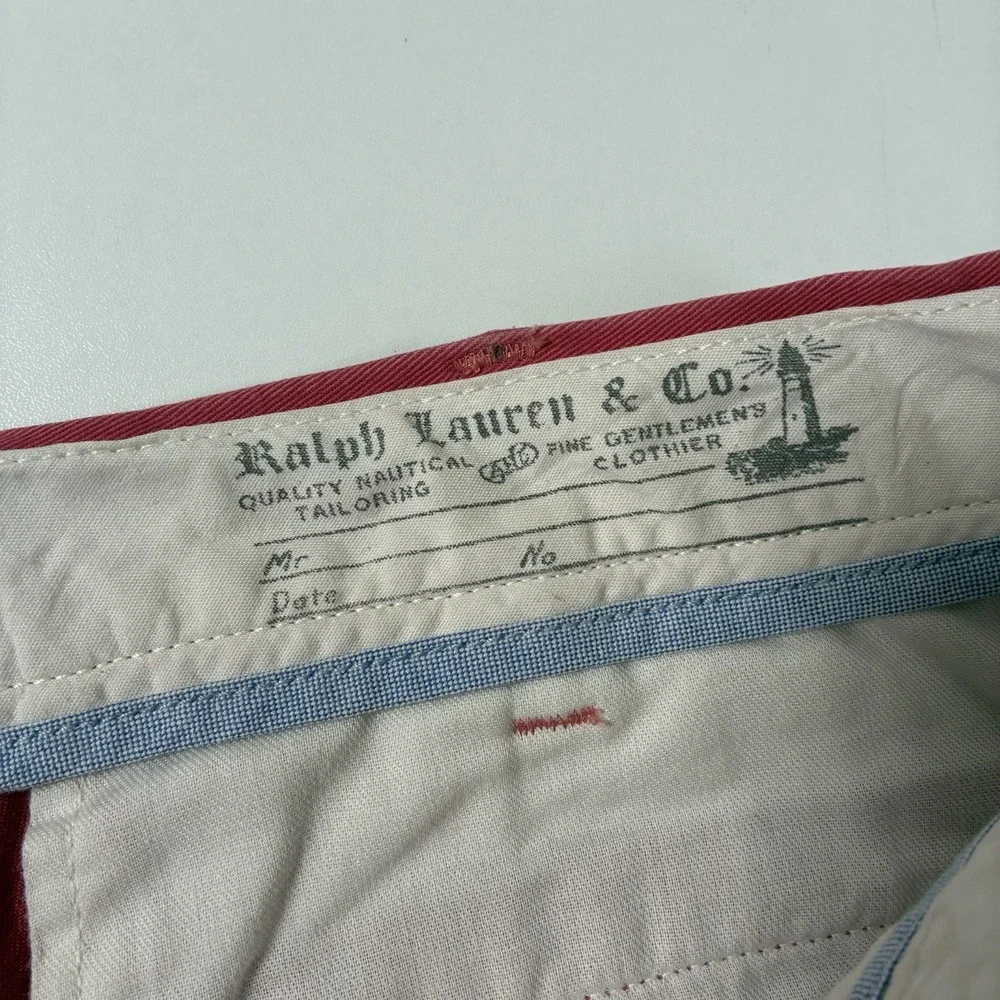 Rare‎ Vintage Polo Ralph Lauren Pants 36x32 Distressed Relaxed Baggy Chino 90s